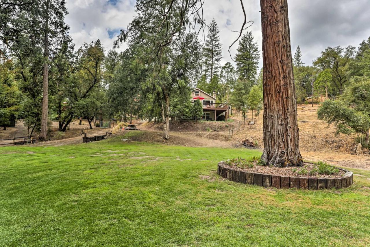 Rustic Oakhurst Retreat Less Than 4 Mi To Bass Lake! Villa Bagian luar foto